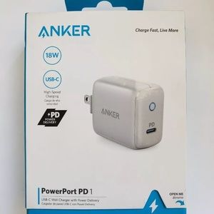 Anker 18W Fast Power wall Charger Port USB-C